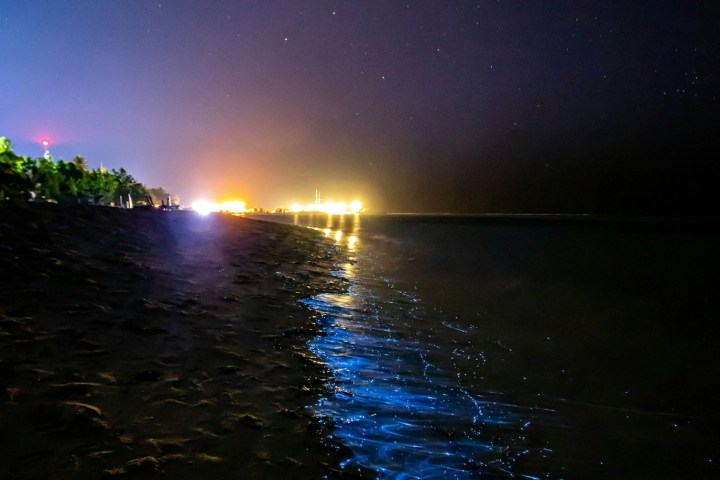 a large body of water