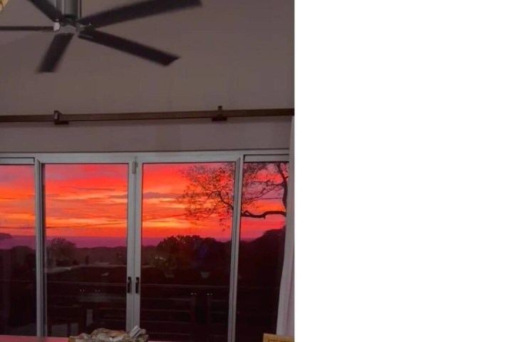 a close up of a door